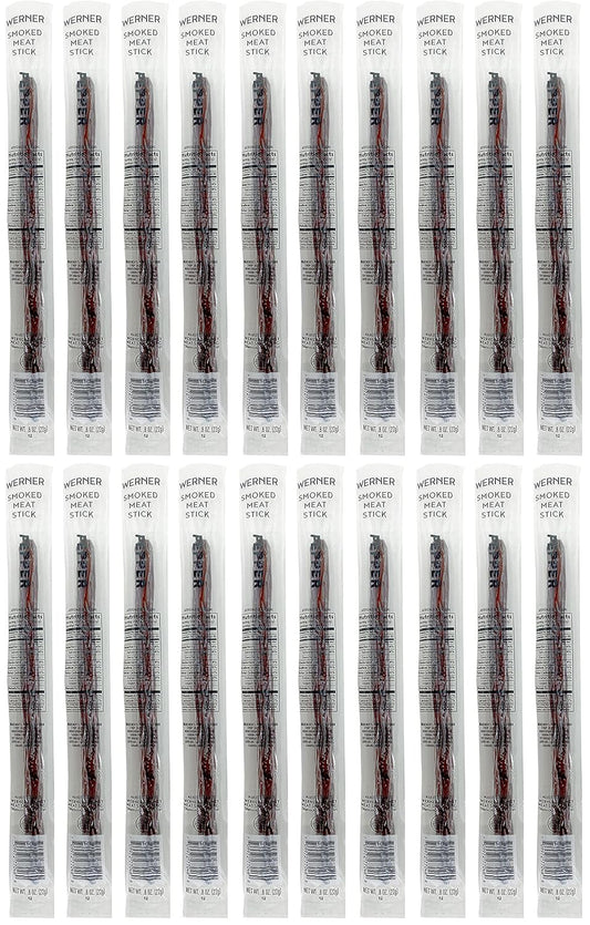 Werner Smoked Individually Wrapped Meat Sticks